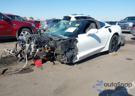 2016 Chevrolet Corvette Stingray z USA, uszkodzony, nr VIN 1G1YB2D72G5122526